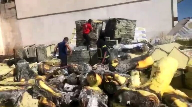 elazigda depoda yangin QeyEg3j7