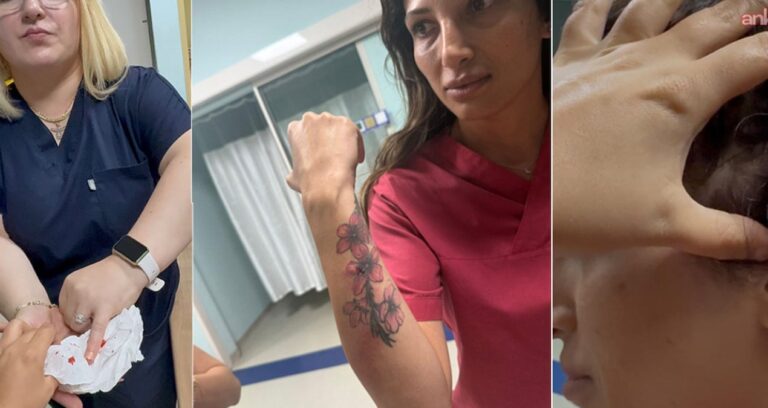 hamidiye etfal hastanesinde saglik calisanlari darp edildi Z13Q26bi