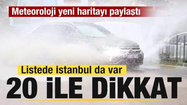 meteoroloji yeni haritayi paylasti istanbul dahil 20 ile son dakika uyarisi a41S4j4S.jpg