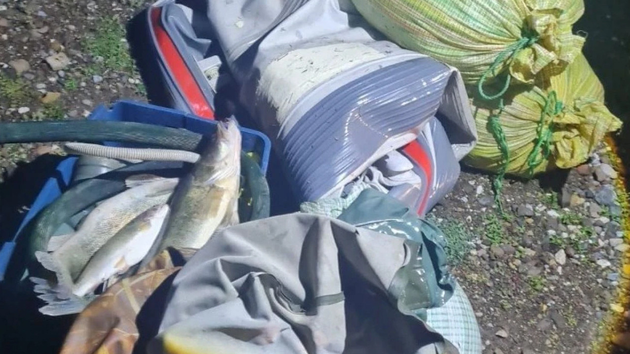 Kaçak Balık Avcıları Suçüstü Yakalandı