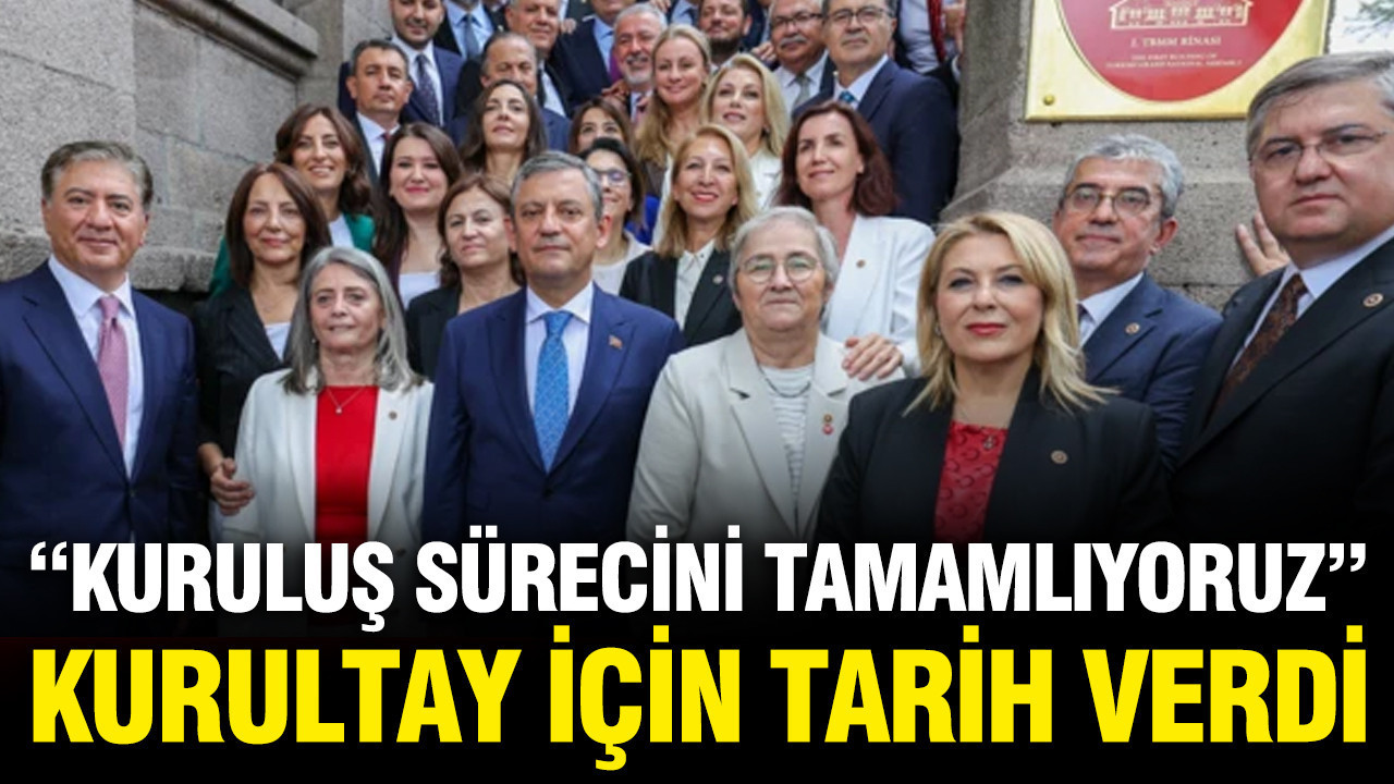 Yeni parti kurultay icin tarih verdi QsgnGrNk